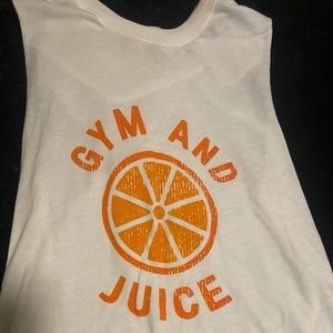 Gym and juice muscle tank